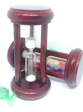 沙漏吧台DIY计时器木质