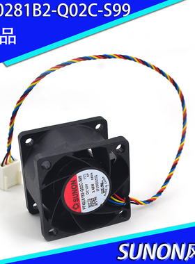 原装建准PF40281B2-Q02C-S99 4厘米 4028/12V .48W 电源散热风扇