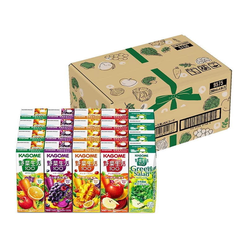 Kagome野菜生活蔬菜水果汁组合装
