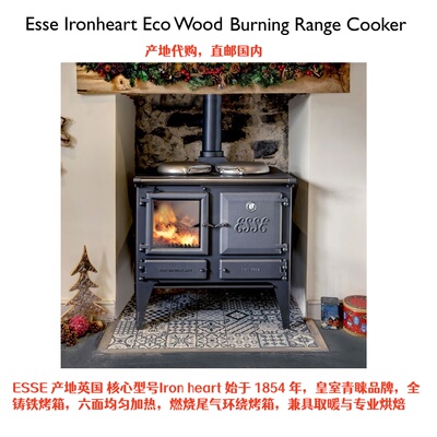 英国ESSE烧柴壁炉烤箱