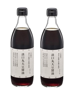 空运日本大德淡口大豆酱油500ml 2瓶