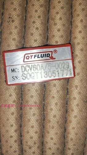上海强田液压 QTFLUID 多路阀 DCV60A/5-0029 线圈 12V DC