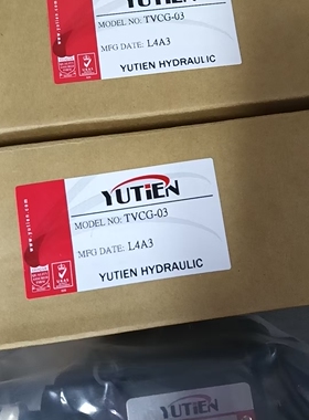 YUTIEN 液压节流阀 TVCG-03 调速阀 调节阀液压阀