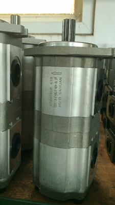 HEFEI SAIYUAN 液压齿轮泵 CBTLYB-F406/F404-ALφ 双联齿轮油泵