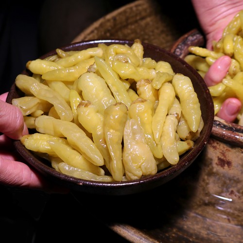 柴火丫头泡野山椒四川泡菜泡椒