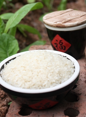 传统美食 手工阴米 纯糯米制作炒米子爆米花油茶月子餐营养速食粥