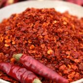 烹饪调味料自制红油辣子 四川老石臼风味传统舂制 辣椒面 海椒面