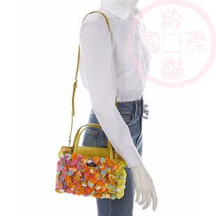 Kate spade 2023新款立体花朵小托特TOTE手提包花卉钱包贝壳包KS
