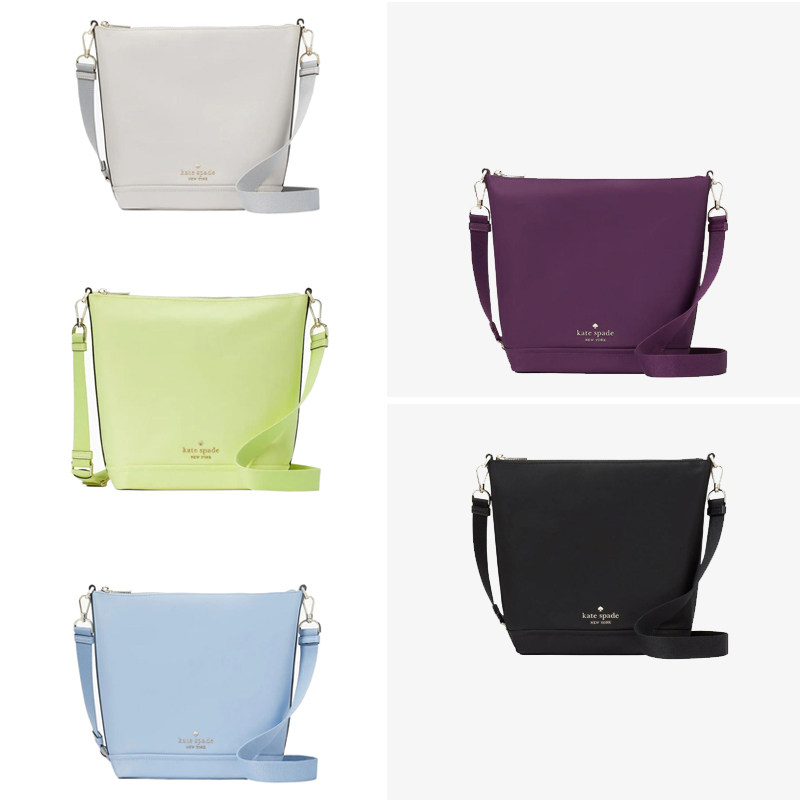 katespade单肩斜挎腋下水桶包KS