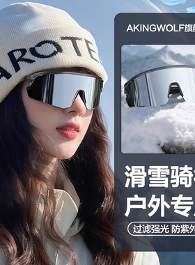 登山护目镜男女士户外运动滑雪