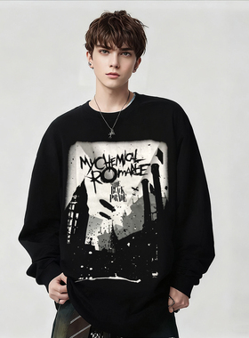 My Chemical Romance我的化学浪漫乐队纯棉长袖T恤男女上衣春秋冬