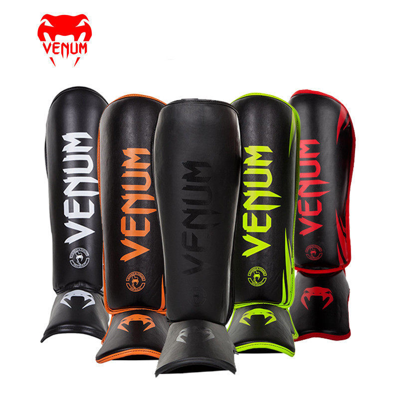 VENUM毒液泰拳散打护腿 挑战者泰拳拳击搏击综合格斗MMA 拳击护胫
