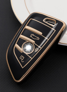 适用3键老款宝马刀锋金边车钥匙730 740Li5系525 530Li X1X3X5X6