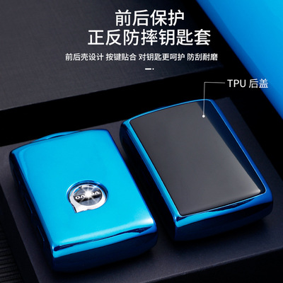适用沃尔沃钥匙套新s60/xc60/s90/xc90/xc40l车v60壳v90包volvo扣