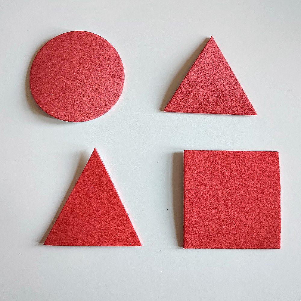 儿童几何图形认知三角正方圆形