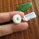 保真15mm平面柱型小玉扣平安扣实物拍图76786缅甸玉天然A货翡翠玉