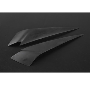 树脂灯眉 灯眉 哑光黑 BMW E84 一对装 适用于宝马 15年