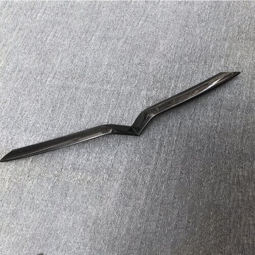 特斯拉modelX改装碳纤维中网