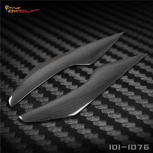 福克斯 经典 汽车改装 09至13 灯眉非通用 碳纤维灯眉 福特