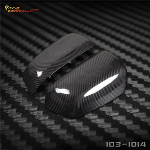 三菱 翼神 EVOX Lancer EX 改装碳纤维 后视镜罩 倒车镜 镜壳