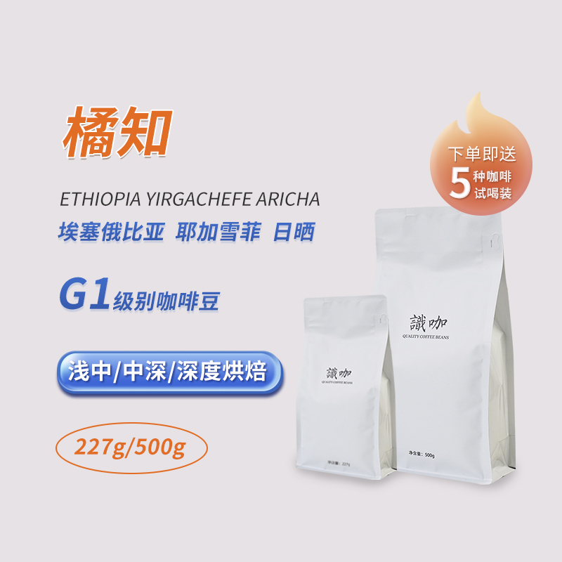原豆咖啡埃塞俄比亚 日晒耶加雪菲耶加雪啡咖啡豆手冲冷萃SOE意式