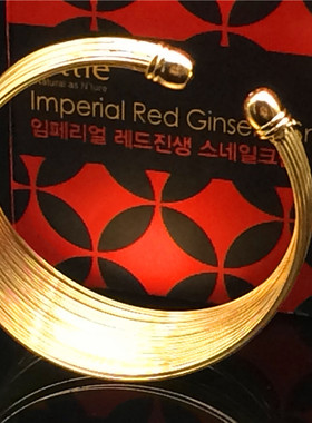 金色欧美夸张夜店街拍朋克风手圈