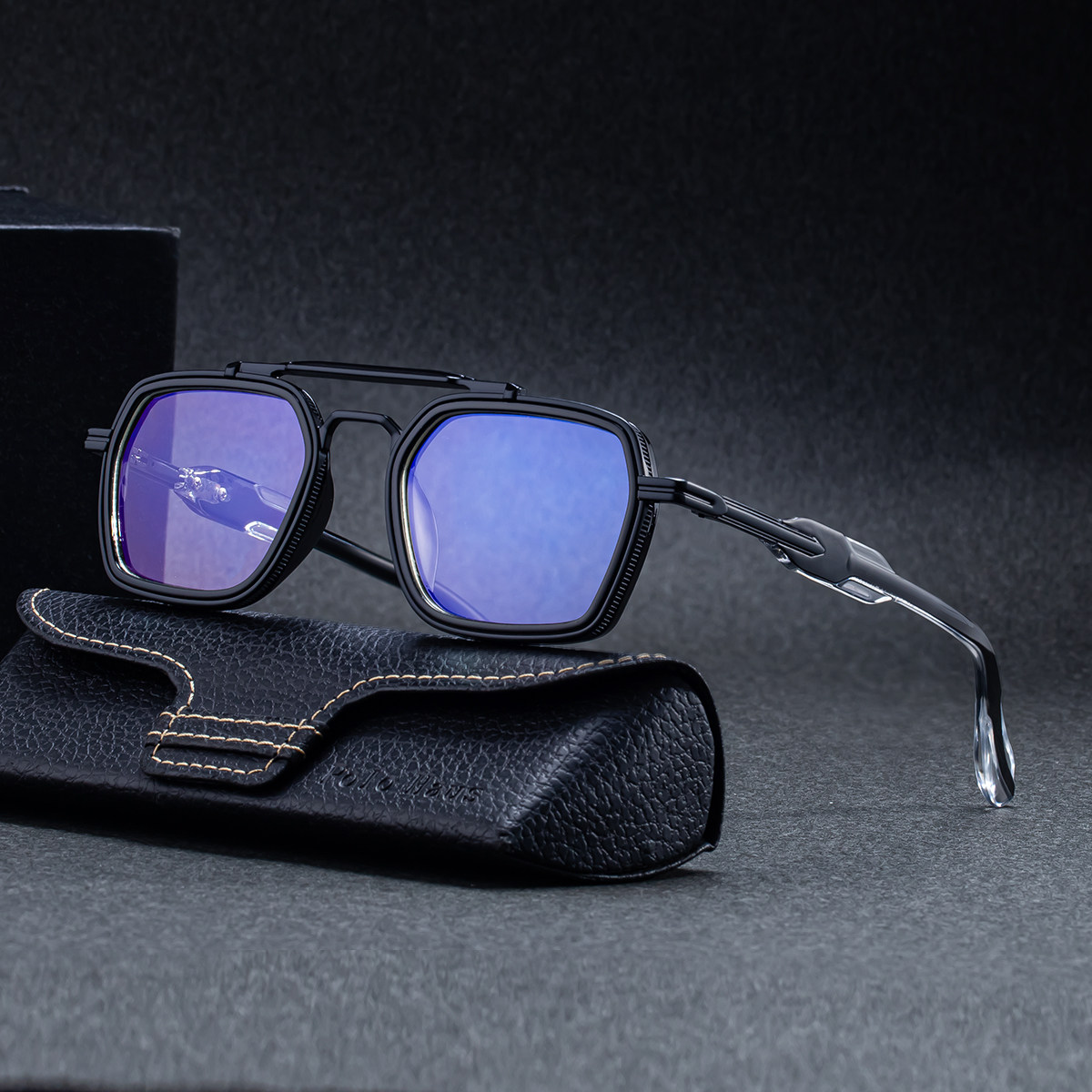 欧美风高颜值复古男士墨镜金属小框休闲太阳眼镜户外防晒防紫外线,ZIPPO/瑞士军刀/眼镜,太阳眼镜,淘宝优惠券,粉丝福利购,淘宝优惠卷