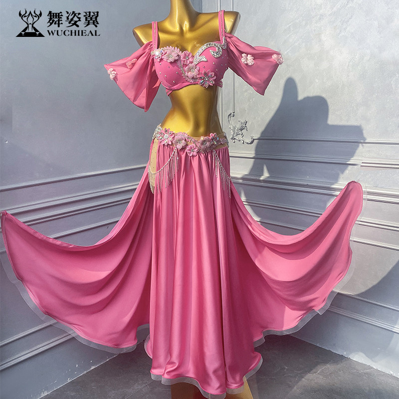 舞姿翼肚皮舞表演演出服女2025新款套装东方舞舞蹈练功服装WZY188