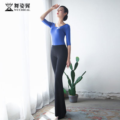 舞姿翼修身优雅仪态形体服走秀