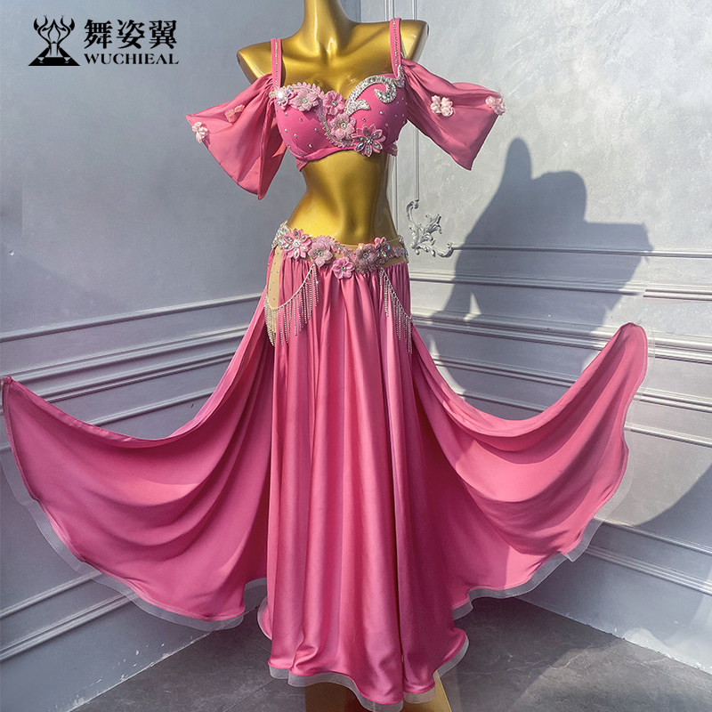 舞姿翼肚皮舞表演演出服女2025新款套装东方舞舞蹈练功服装WZY188
