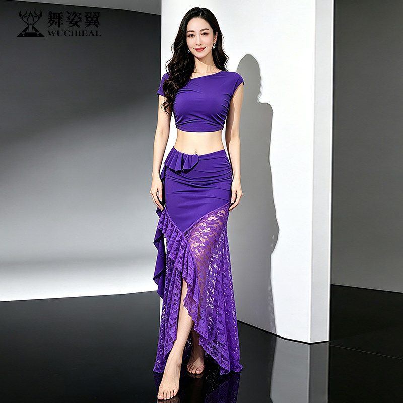 舞姿翼肚皮舞表演演出服女2026新款套装东方舞练功服舞蹈服女305