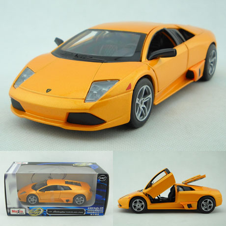 美驰图/兰博基尼蝙蝠LP640跑车 1:24 合金汽车模型 节日收藏礼物