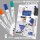 6色选 德国品牌STAEDTLER 防挥发快干 351白板笔 办公 施德楼
