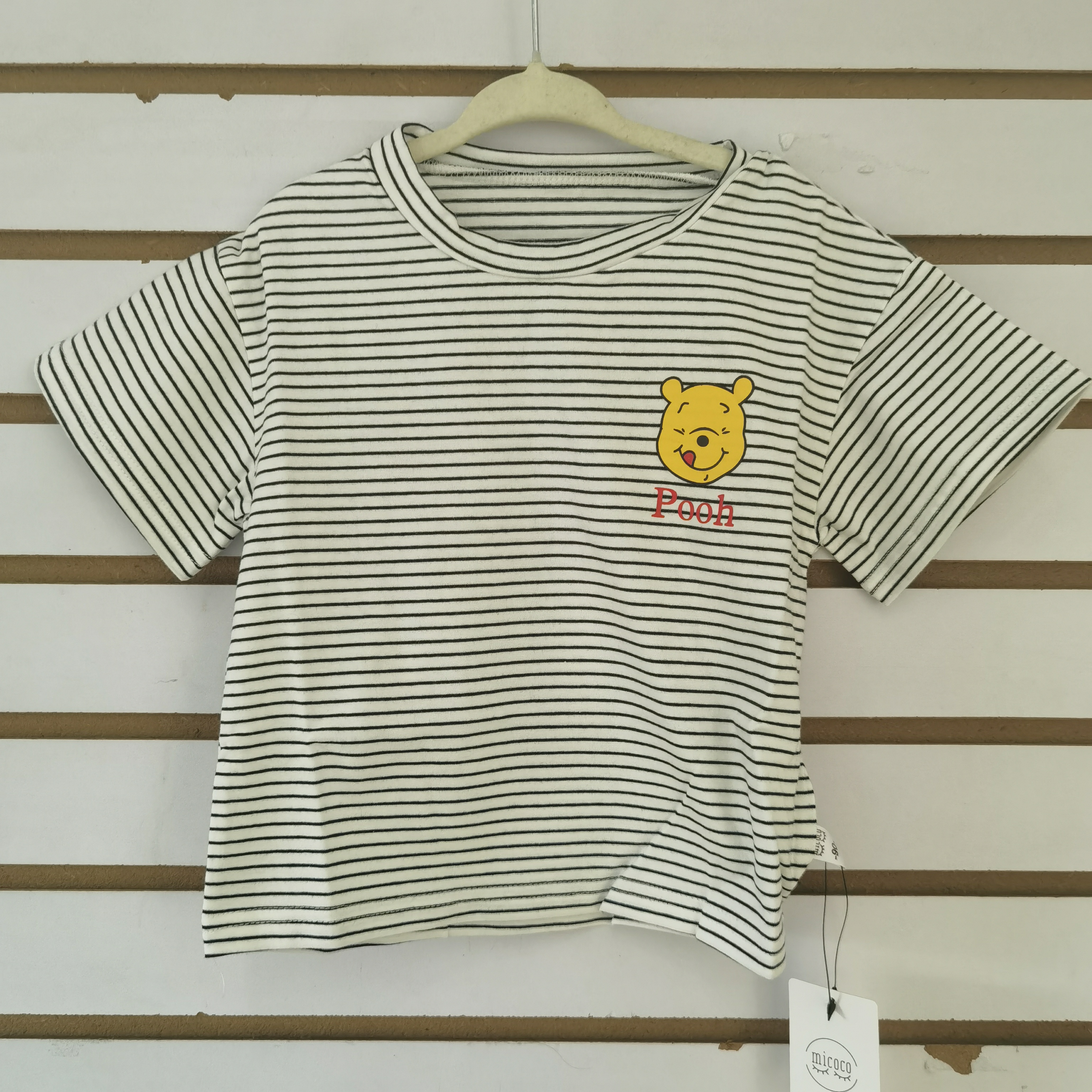 不退换春夏款儿童条纹T恤男童女童韩版宽松薄款打底衫