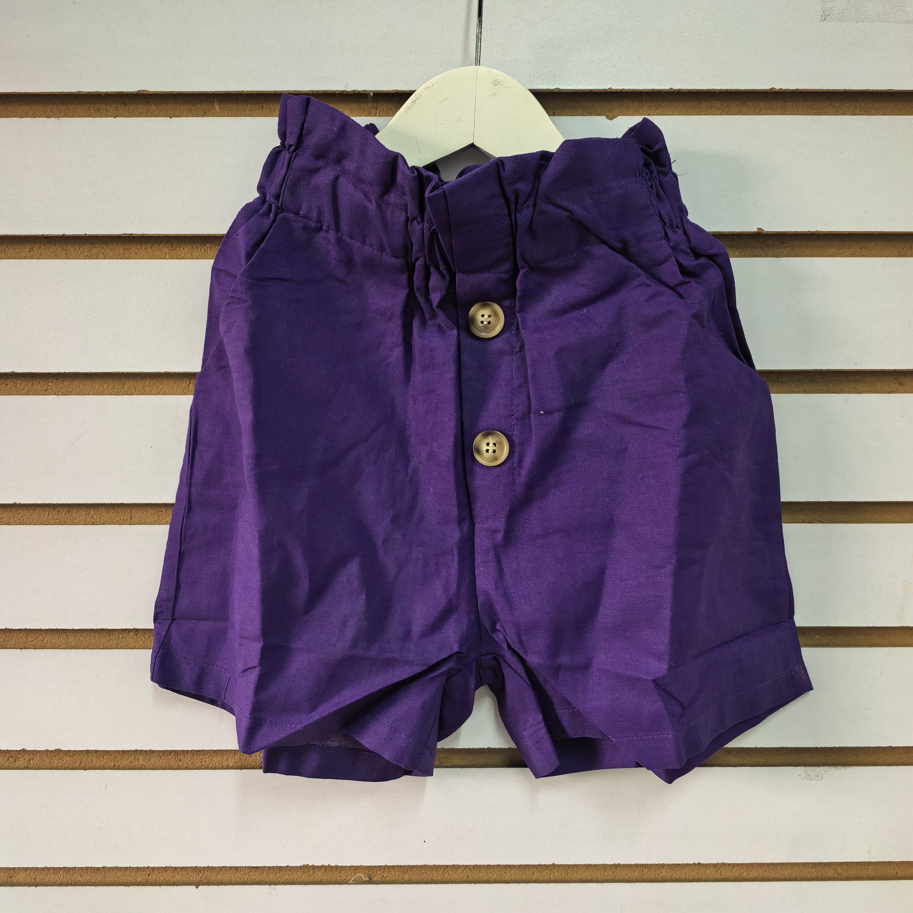 2026春款女童洋气卡通印花纯棉短裤儿童百搭宽松休闲