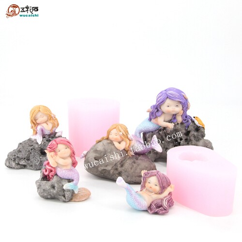 巧克力甜品树脂手工蜡烛硅胶模具
