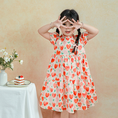 喀西米女童连衣裙公主裙