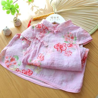 女童夏季款中国风旗袍