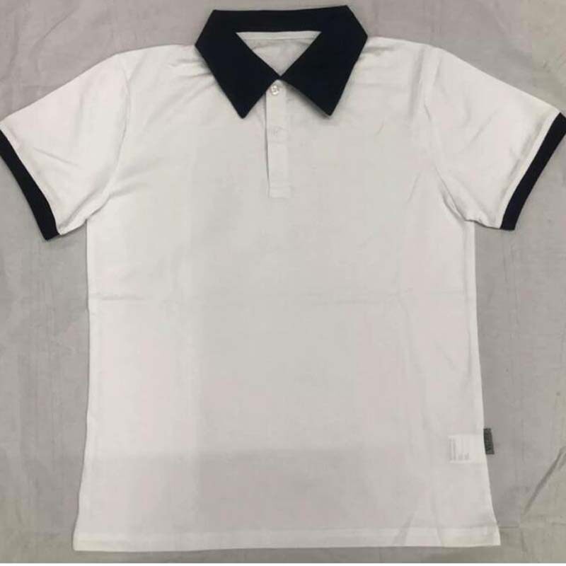 增城区荔城中学晨铭校服初一高一学校纯棉学生运动校服藏蓝领上衣