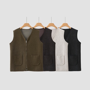 秋冬新款 暖冬马甲3090 简约设计