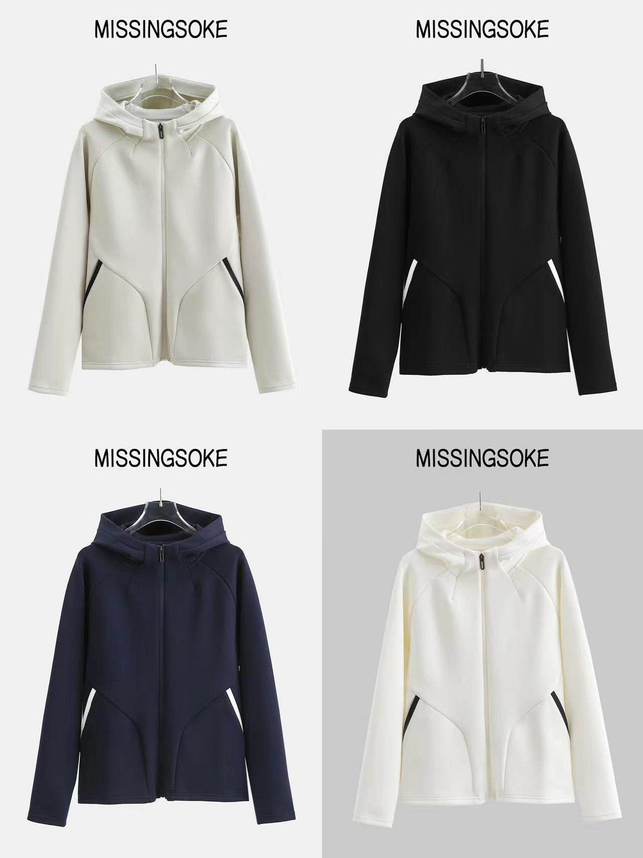 2862宽松运动外套春秋长袖户外休闲百搭女士连帽春季情侣时尚卫衣,女装/女士精品,短外套,淘宝优惠券,粉丝福利购,淘宝优惠卷