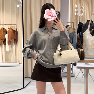 原439 POLO针织衫 特惠279 花灰色60支超细羊毛 25新款 不退不换