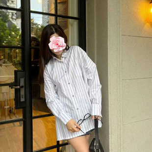 色织字母梵文纯棉 不退不换 25新款 特惠239 松身衬衣 原439