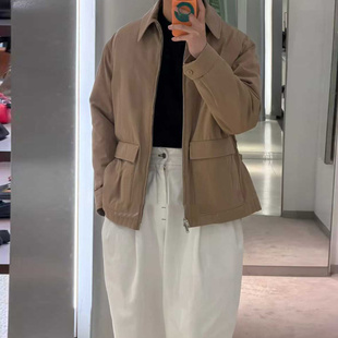 原699 大口袋 特惠439 老钱风 搭扣衣摆棉衣 25新款 不退不换