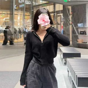 26新款 特惠269 原409 柔软雪尼尔 连帽针织开衫 显瘦 不退不换