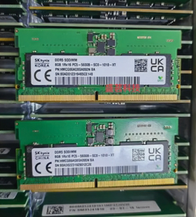 1RX16 PC5 5600B DDR5笔记本内存 SK海力士 HMCG66AGBSA092N