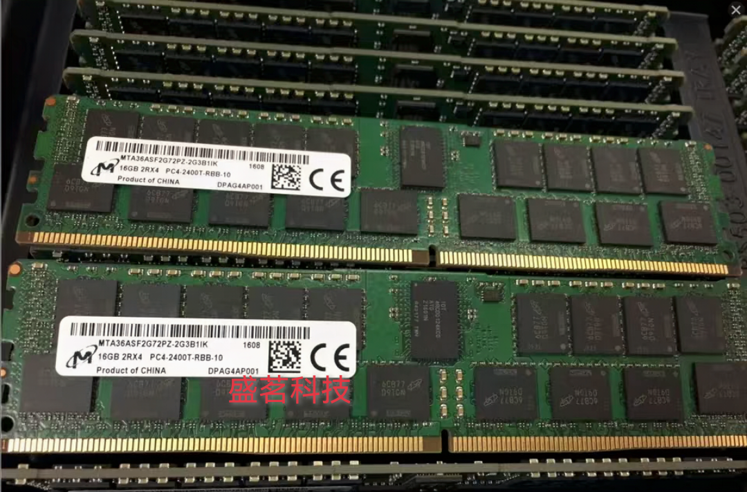 镁光MTA36ASF2G72PZ-2G3B1 16G 2RX4 PC4-2400T-R DDR4服务器内存