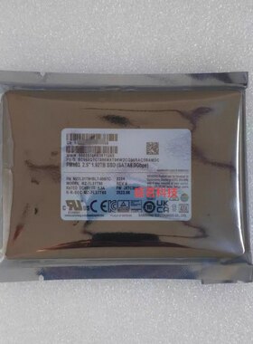 三星PM893 1.92T 2.5 SATA MZ-7L31T90 MZ7L31T9HBLT-00A07/00B7C