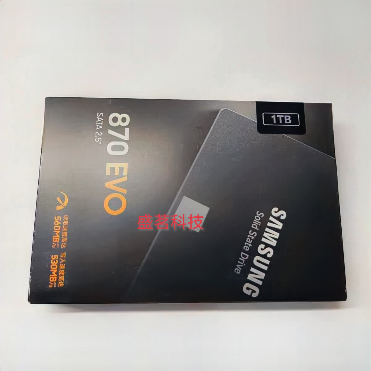 三星870 EVO 1T 2.5 MZ-77E1T0B/BW SATA3.0笔记本台式机固态硬盘