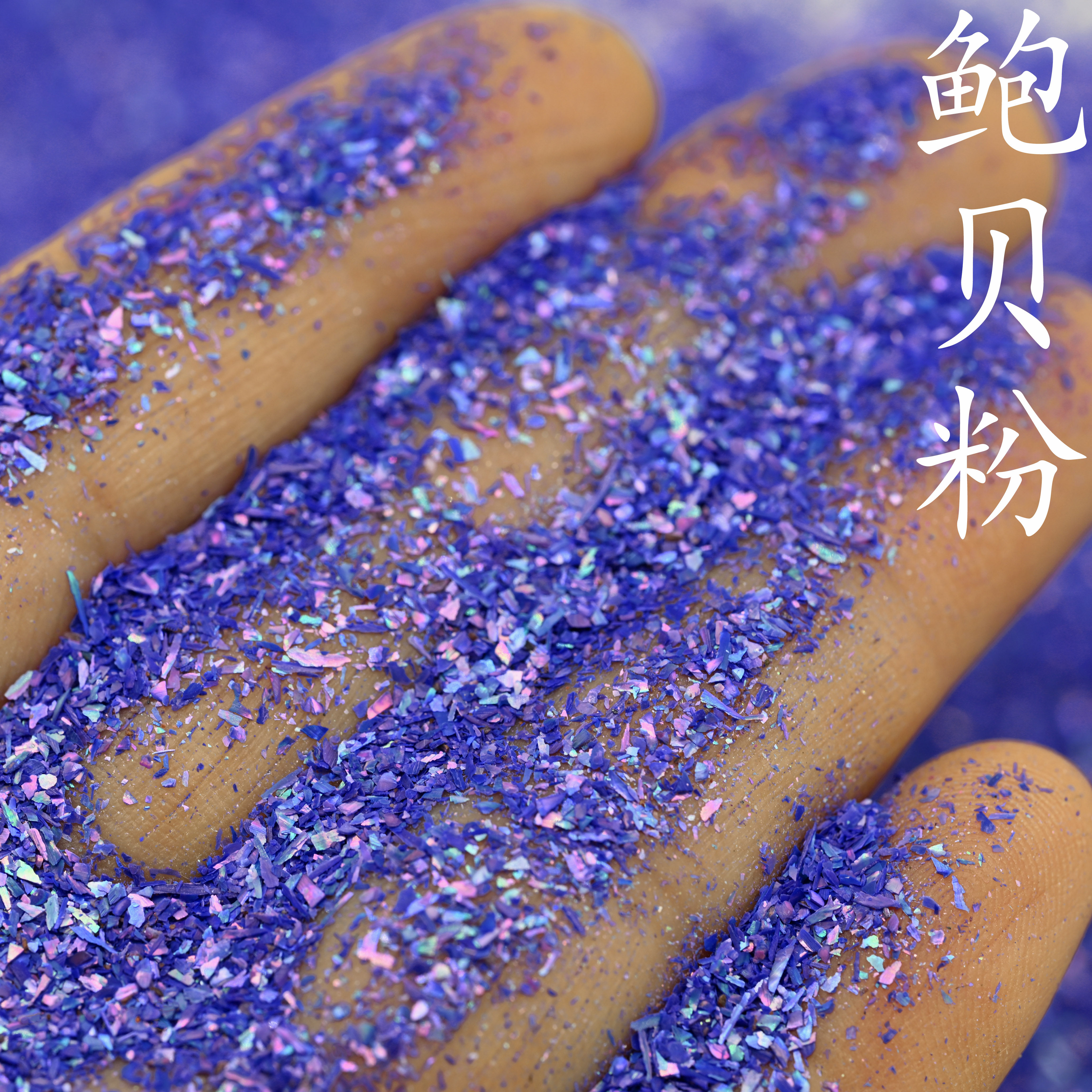 0-2mm鲍鱼贝壳粉螺钿粉非遗螺钿工艺漆器漆画古风饰品手工材料图片